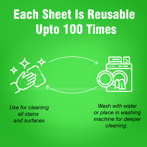 Reusable Bamboo Kitchen Towel - 20 Sheets_
