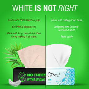 Bamboo Facial Tissues - 200 pulls | Pack of 3
