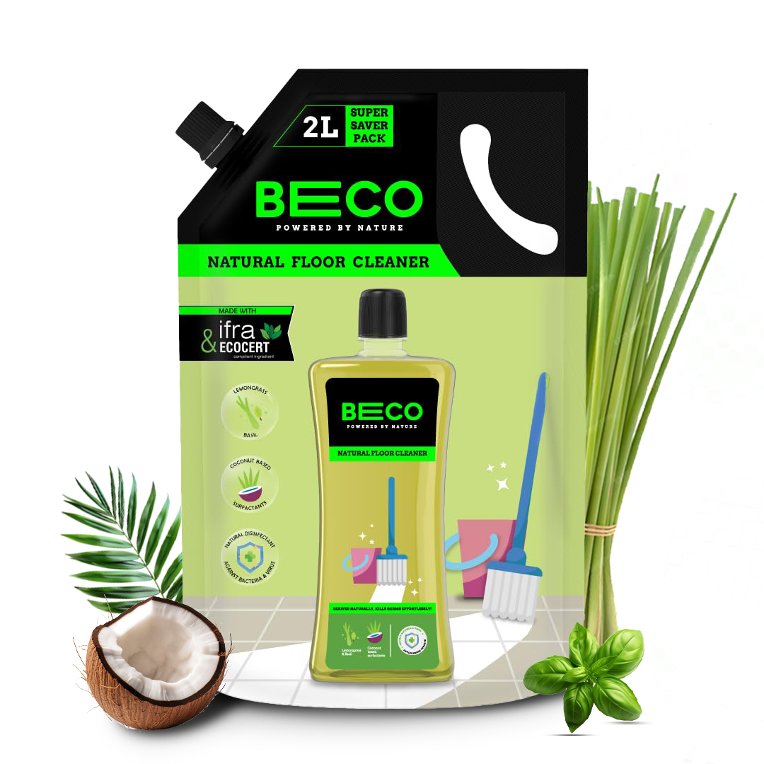 Natural Floor Cleaner Liquid Refill - 2 litre_