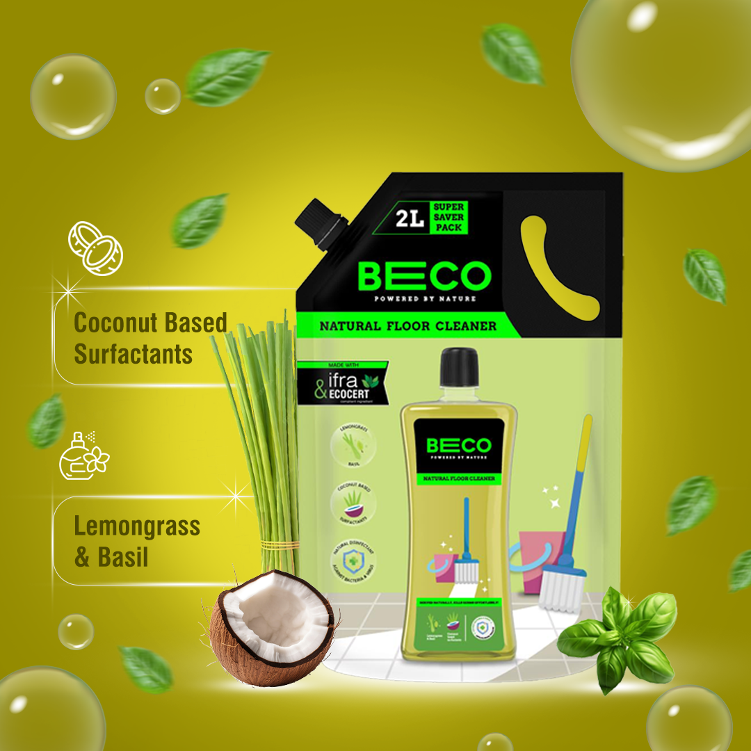 Natural Floor Cleaner Liquid Refill - 2 litre_