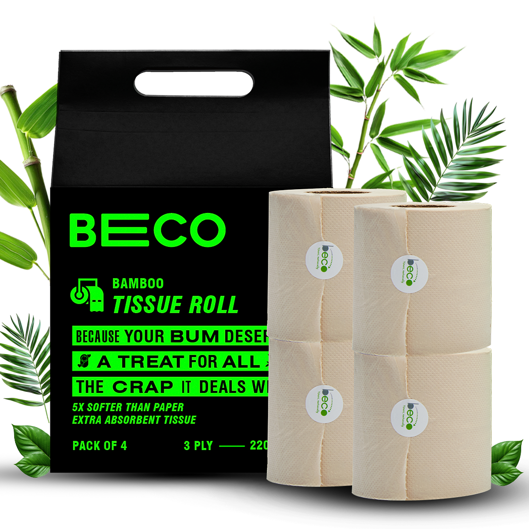 Bamboo Toilet Paper - 220 pulls | Pack of 4_