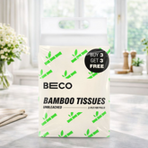 Bamboo Facial Tissues - 100 pulls | Pack of 6