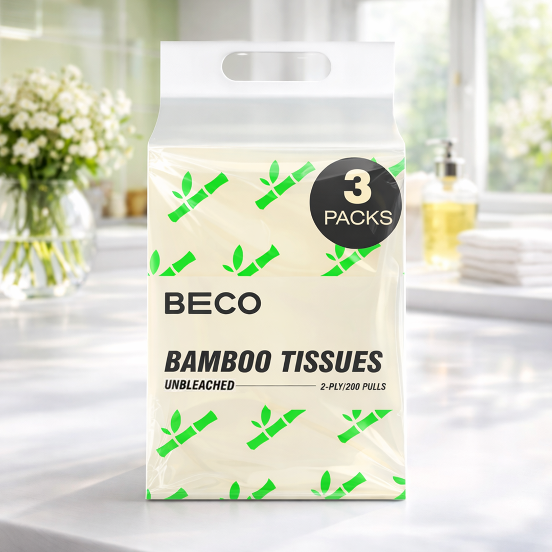 Bamboo Facial Tissues - 200 pulls | Pack of 3