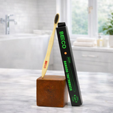 Bamboo Toothbrush with Activated Charcoal Bristles, Single