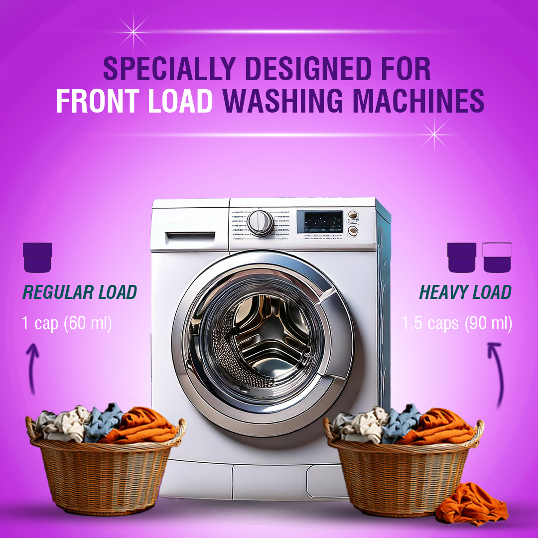 Natural Laundry Cleaner Liquid Refill | Front Load - 2 litre_