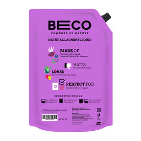 Natural Laundry Cleaner Liquid Refill | Front Load - 2 litre_