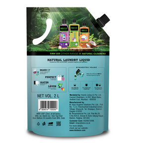 Natural Laundry Cleaner Liquid Refill | Top Load - 2 litre_