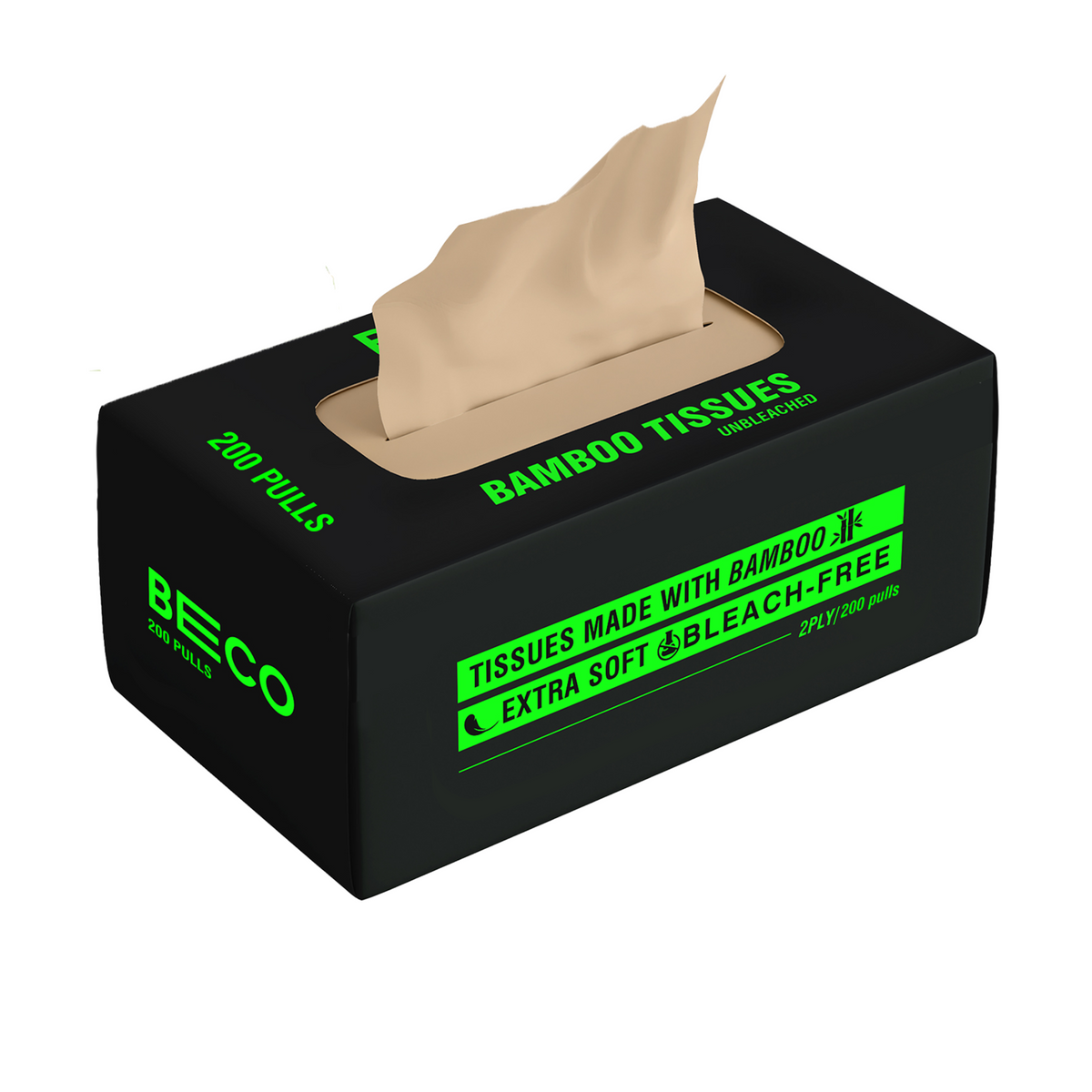 Bamboo Facial Tissues - 200 pulls_