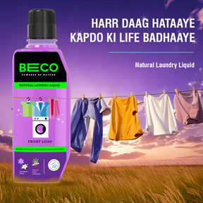 Natural Laundry Cleaner Liquid | Front Load - 960 ml_