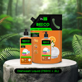 Dishwash Liquid Duo (Bottle + Refill Combo)_