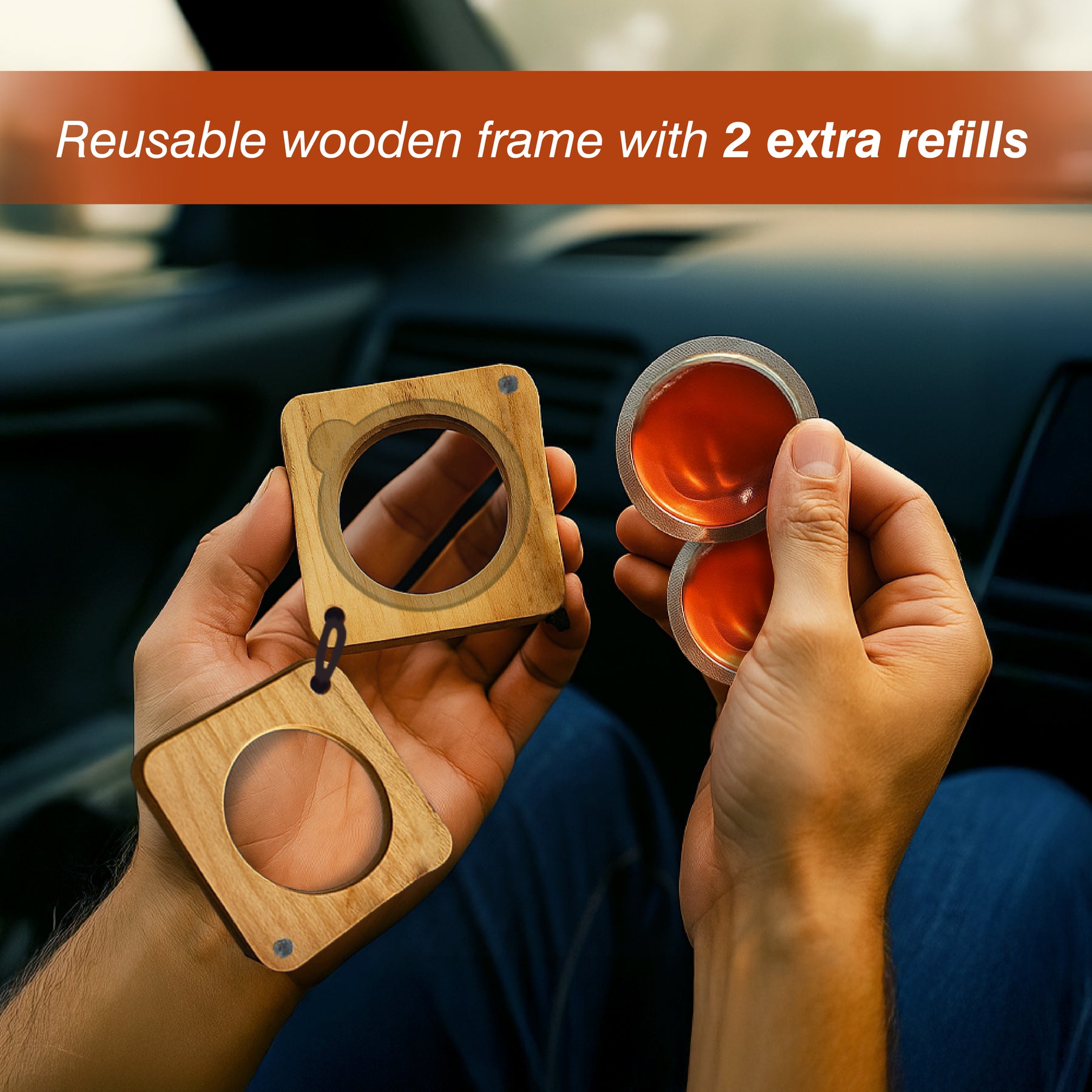 Fine Fragrance Car Freshener - Ember (Pack of 3)