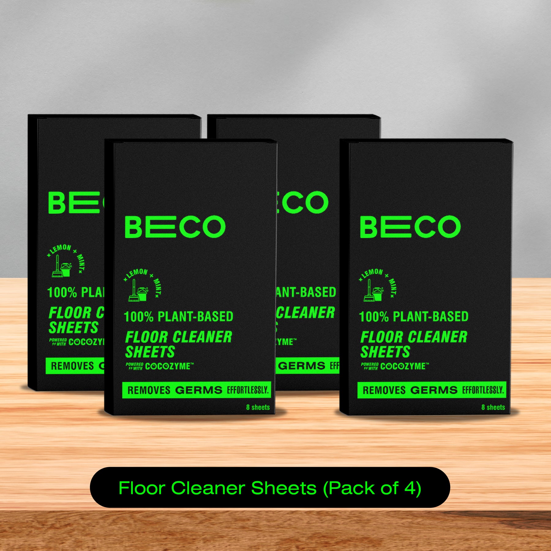 Floor Cleaner Sheets - Trial Pack | Pack of 4