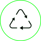 100% Recyclable  Packaging