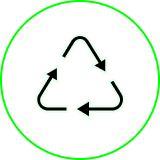 100% Recyclable  Packaging