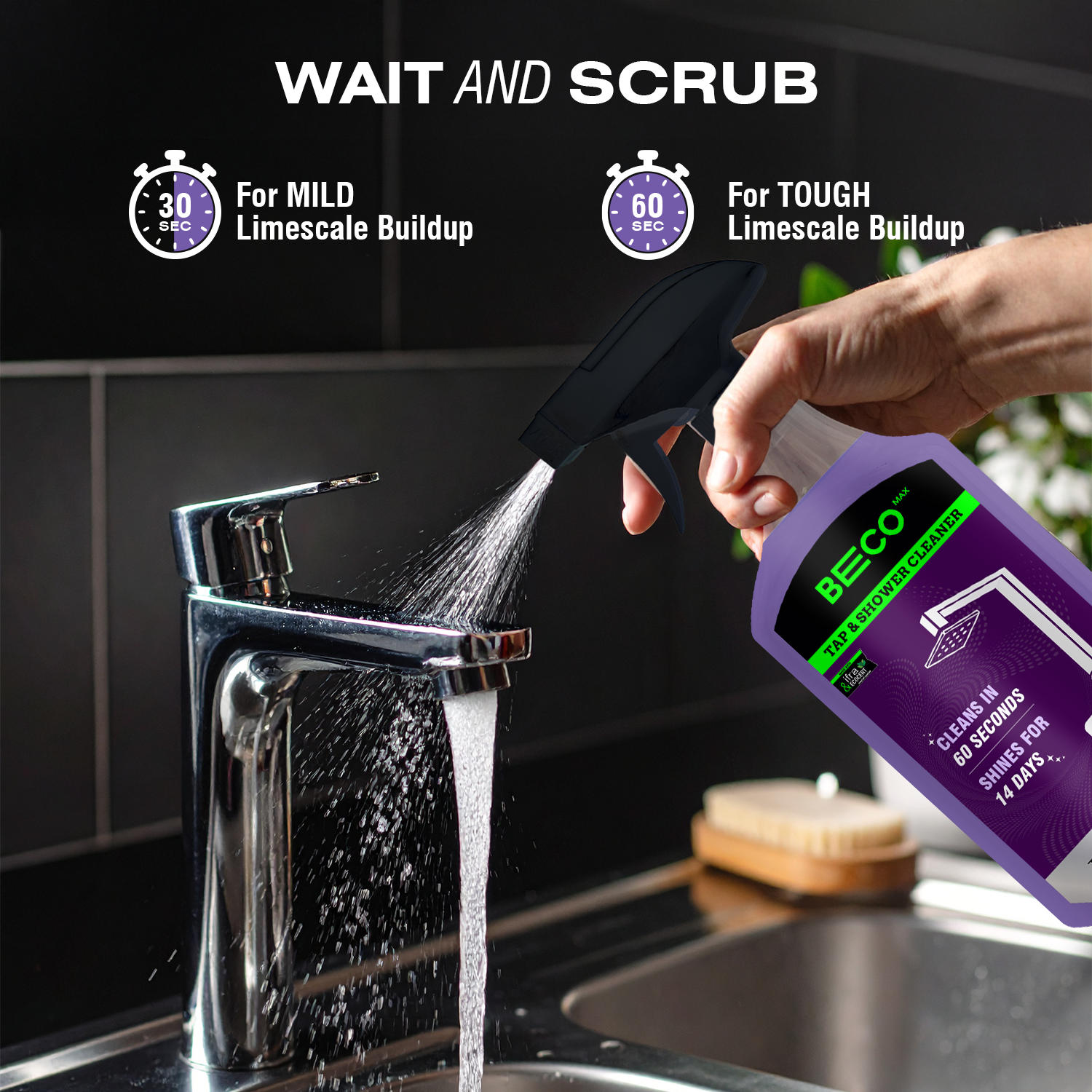 Beco Max - Tap & Shower Cleaner_