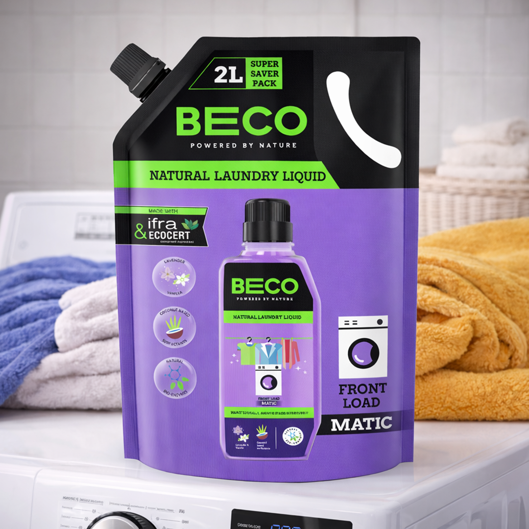 Natural Laundry Cleaner Liquid Refill | Front Load - 2 litre