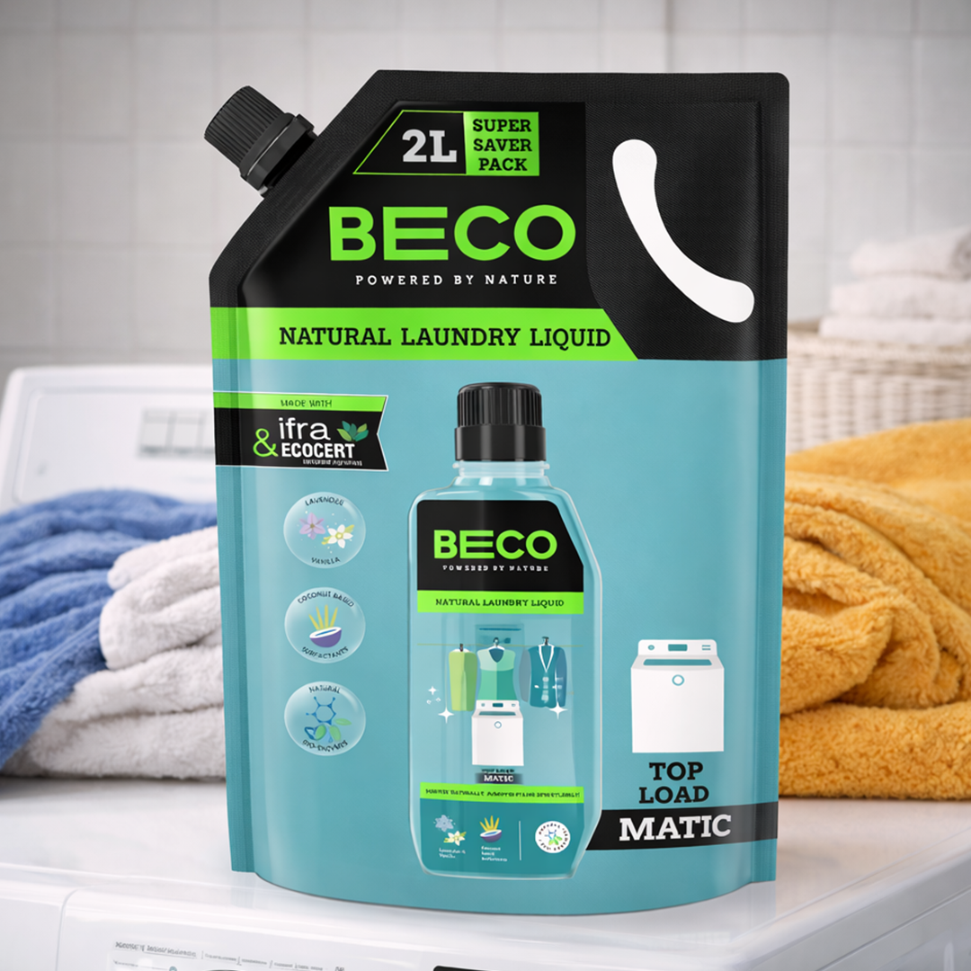 Natural Laundry Cleaner Liquid Refill | Top Load - 2 litre