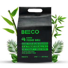 Bamboo Toilet Paper - 220 pulls | Pack of 8