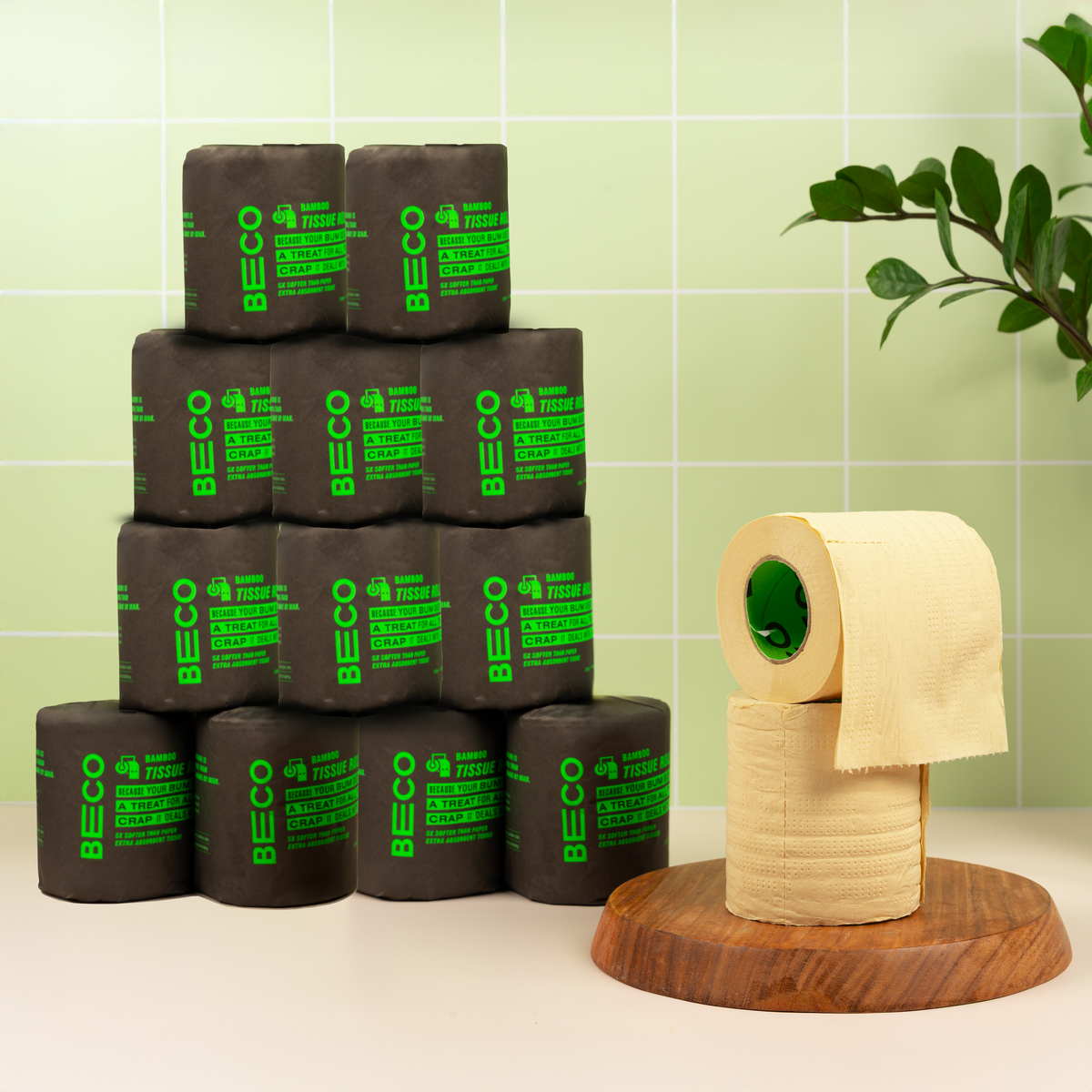 Bamboo Toilet Paper - 220 pulls | Pack of 12