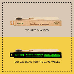 Bamboo Toothbrush Pack of 2**