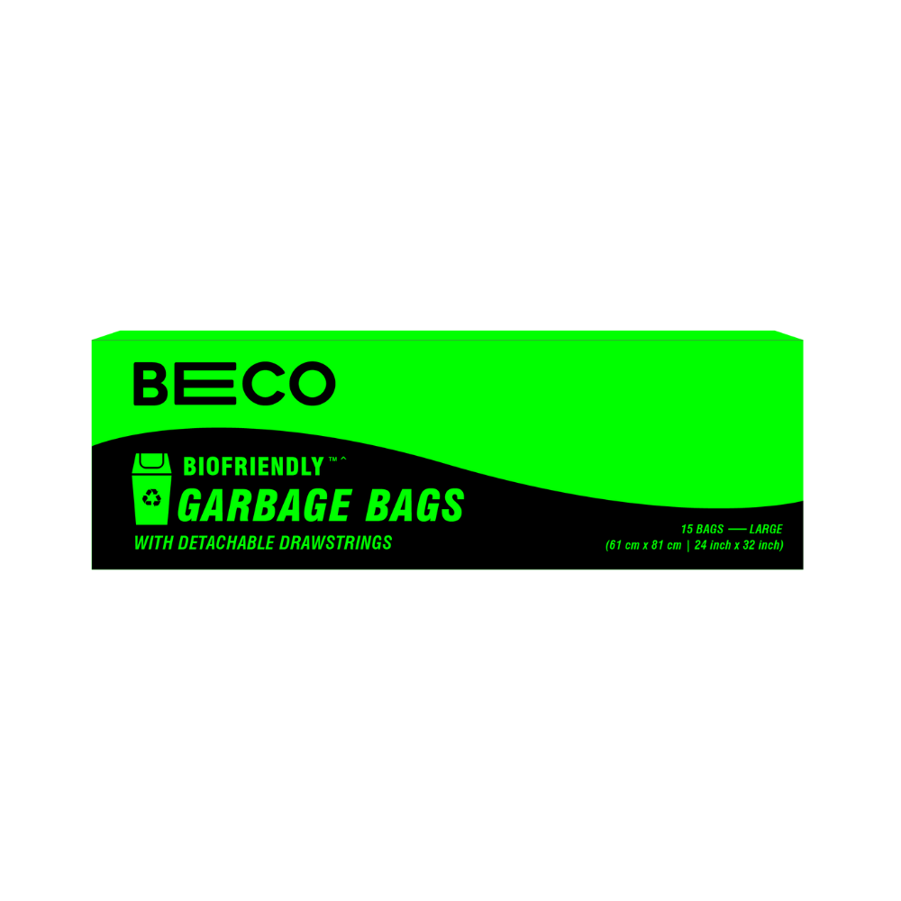 Biofriendly Garbage Bags - Large - 15 bags/roll