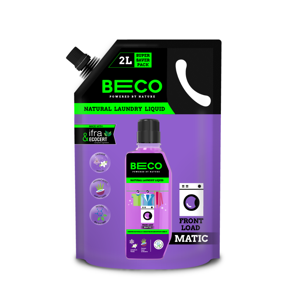 Natural Laundry Cleaner Liquid Refill | Front Load - 2 litre_EMP