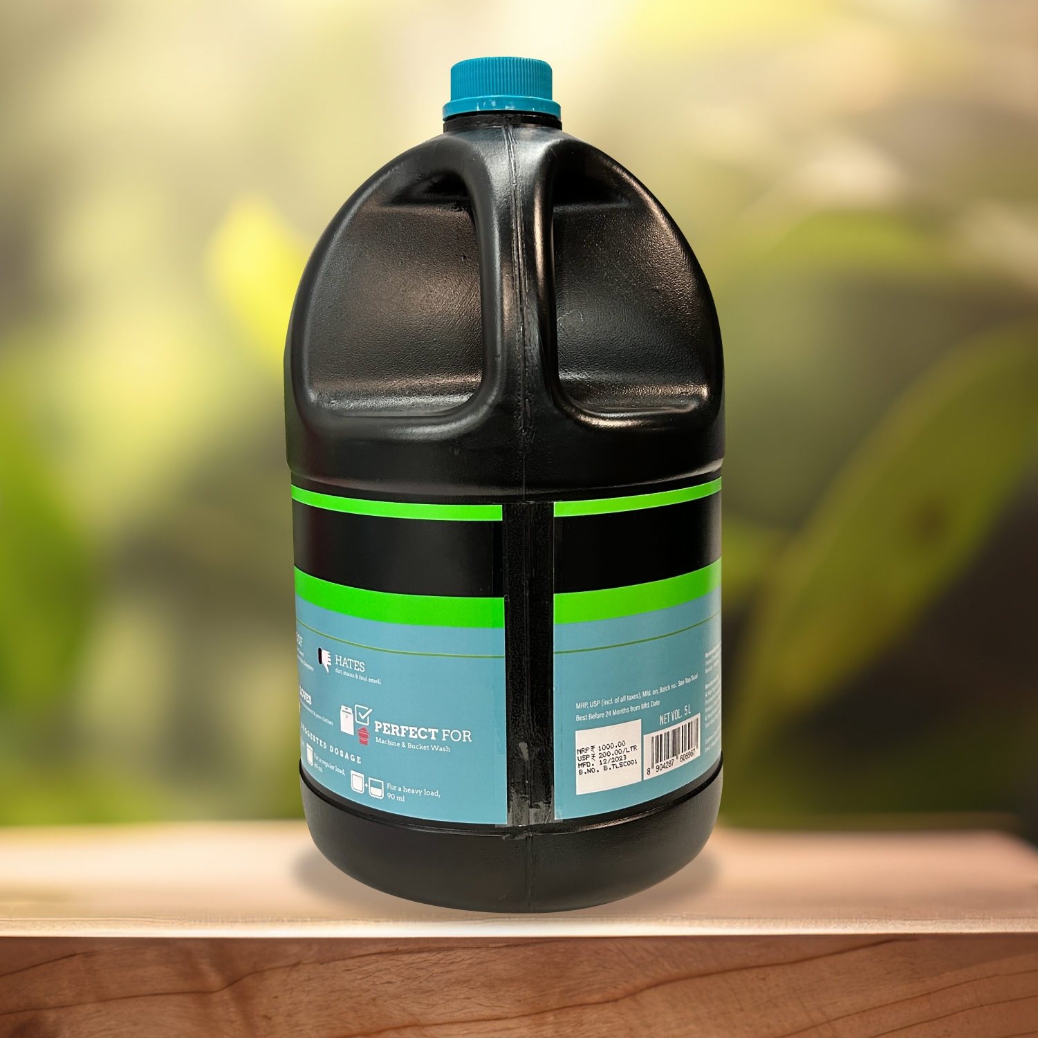 Natural Laundry Cleaner Liquid, Top Load - 5L