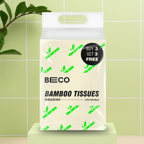 Bamboo Facial Tissues - 100 pulls | Pack of 6