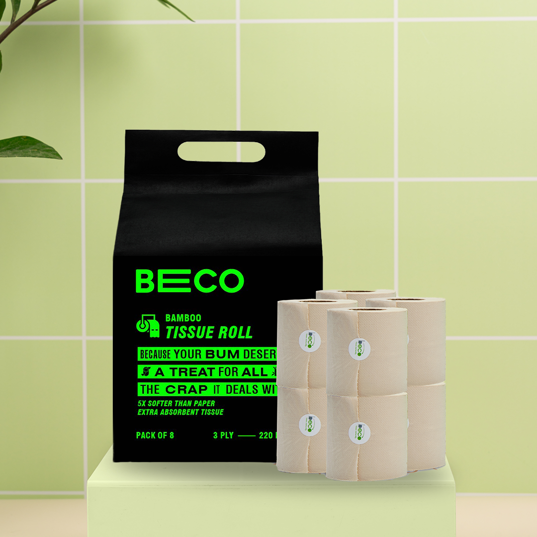 Bamboo Toilet Paper - 220 pulls | Pack of 8