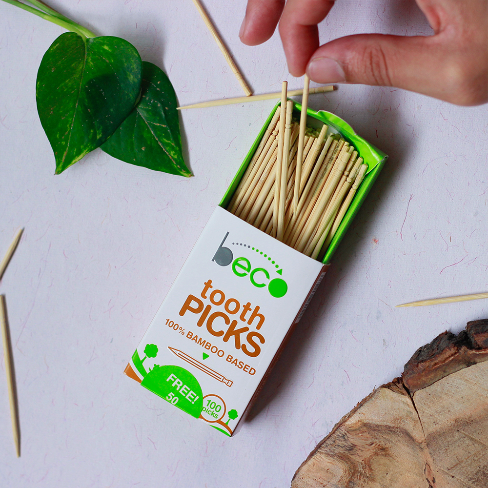 Bamboo toothpicks deals