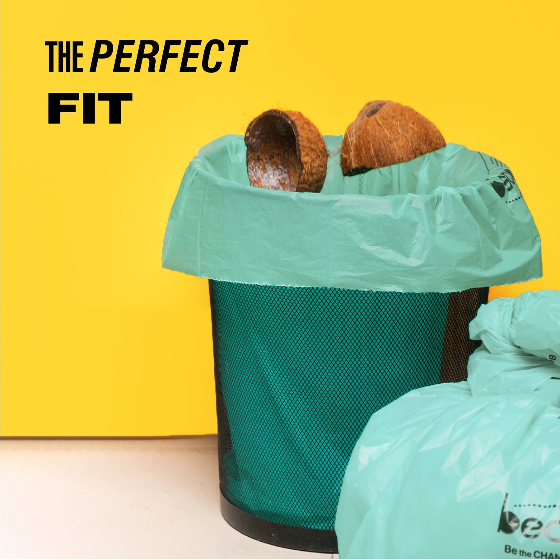 TWONE Premium - Biodegradable Garbage Bags| Disposable Garbage Trash Waste  Dustbin Covers & Bags 3 Packs of 30pcs - 90 Pcs Medium:19 Inch X 21  Inch(Black) Medium 15 L Garbage Bag Pack