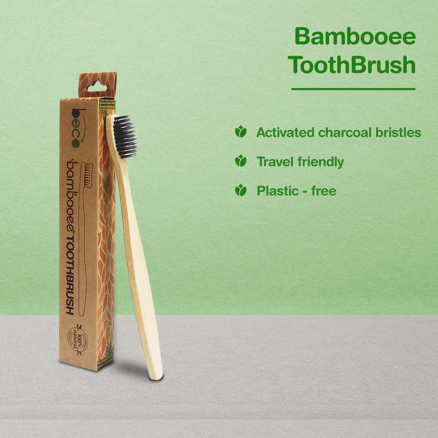 Biodegradable Bamboo Toothbrush | Beco