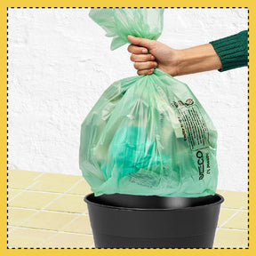 Disposing waste with Small Garbage Bags