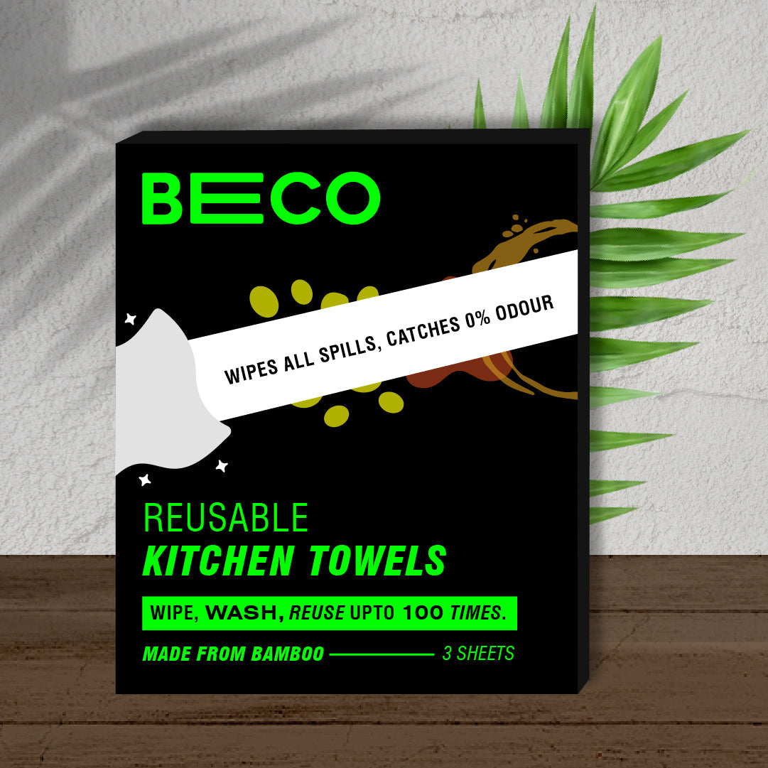 Bamboo Reusable Kitchen Towel Trial Pack