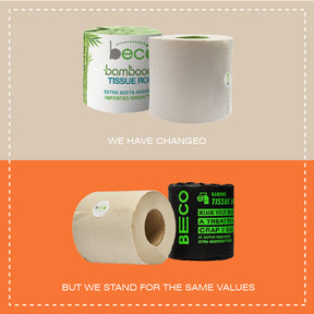 Bamboo Toilet Tissue Roll - New Product Packaging