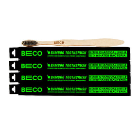 Bamboo Toothbrush - Pack Of 4 | Beco