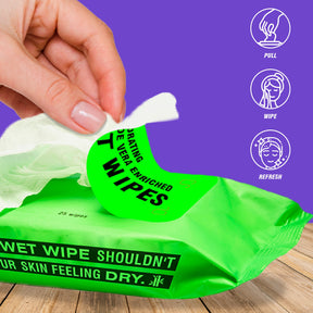 Bamboo Aloe infused Wet Wipes
