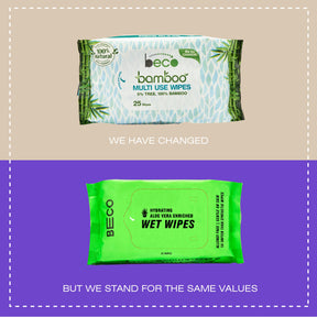 Bamboo Aloe infused Wet Wipes